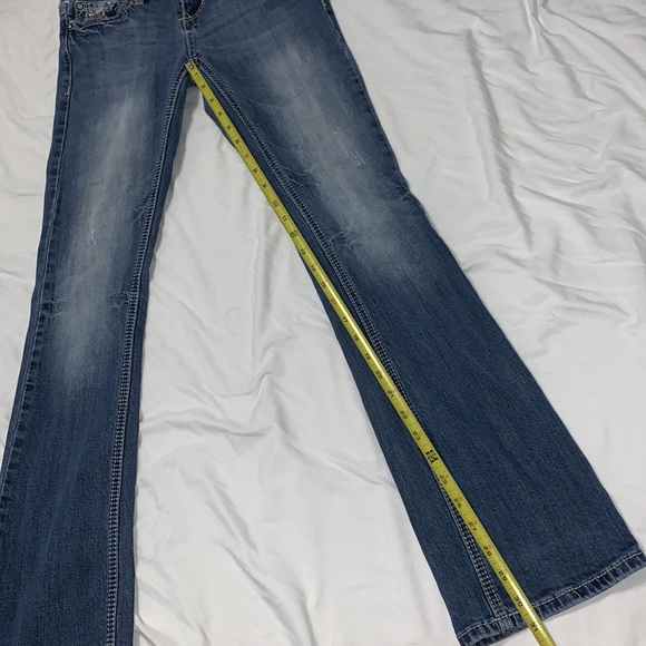 Premiere by rue 21 1/2R slim boot cut jeans - Picture 5 of 10